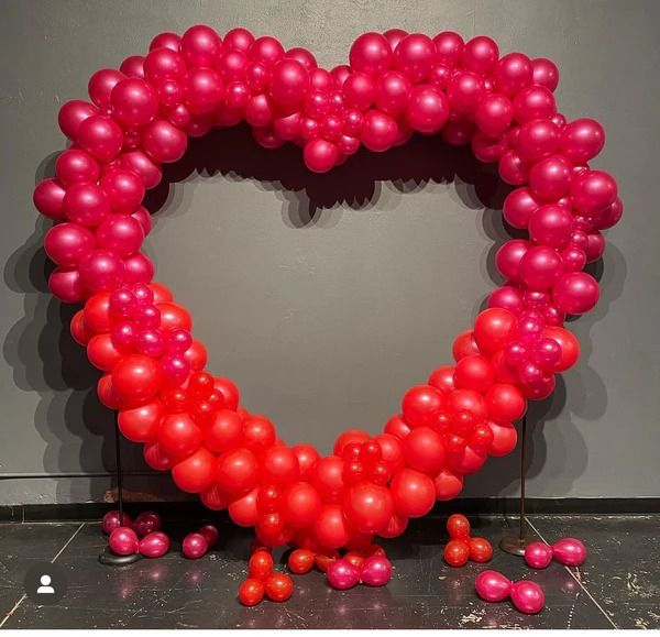 heart shape balloons