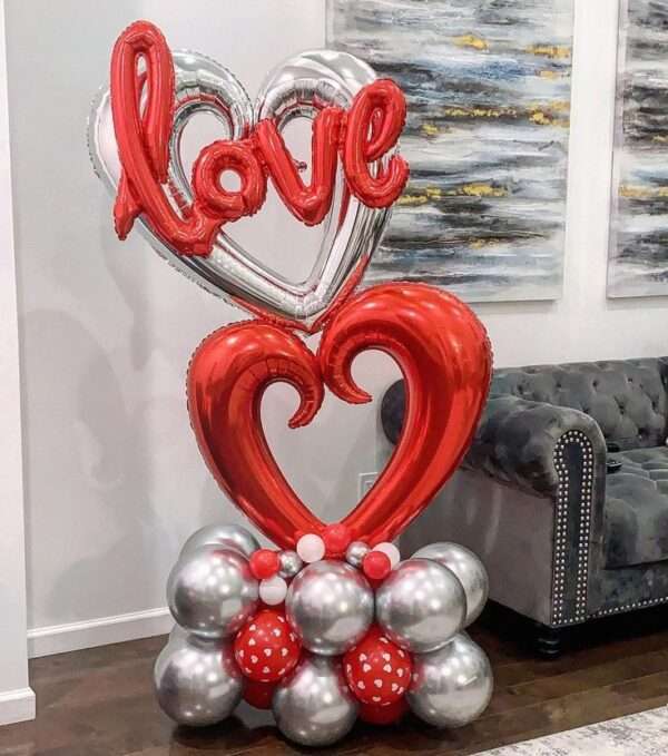 heart shape balloons