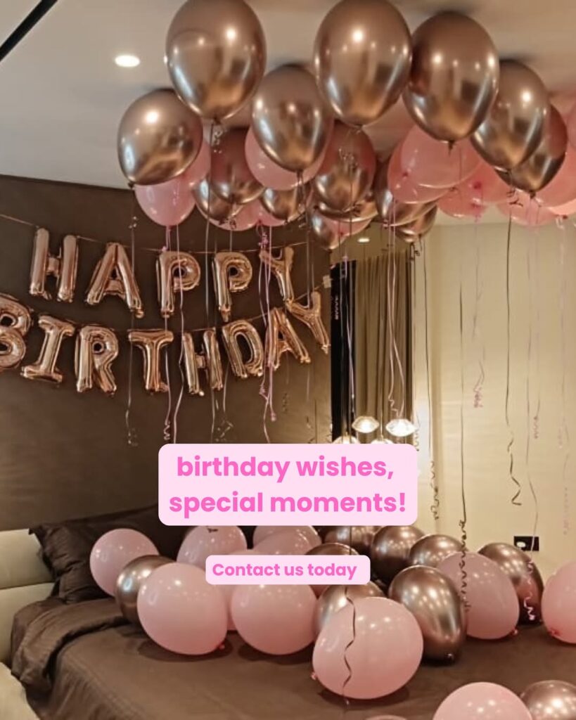 balloon for birthday decoration