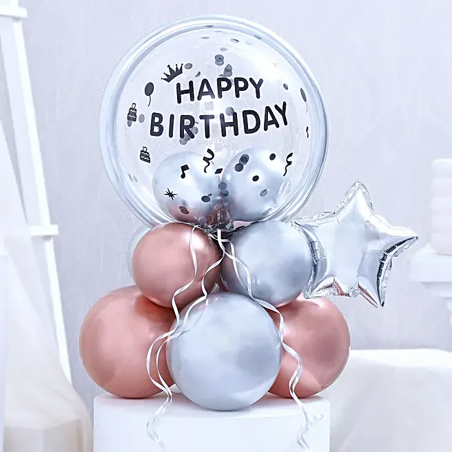 birthday balloon decoration