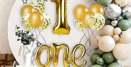 birthday balloon decoration