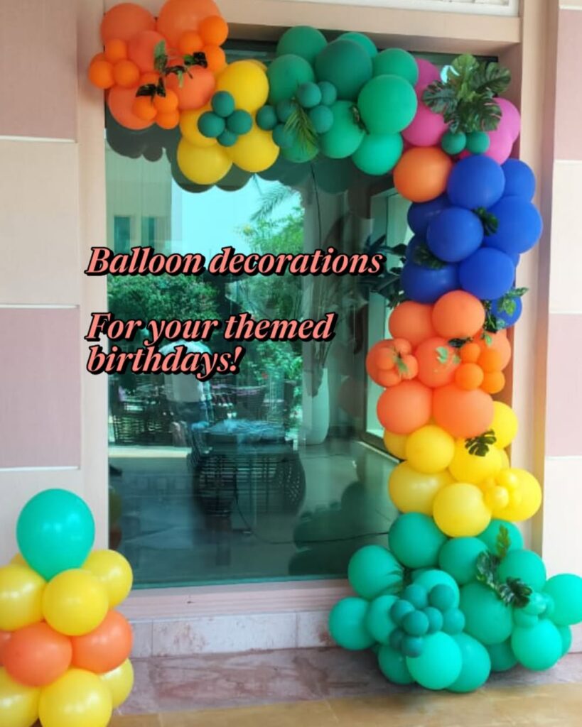 Welcome Balloon Decoration